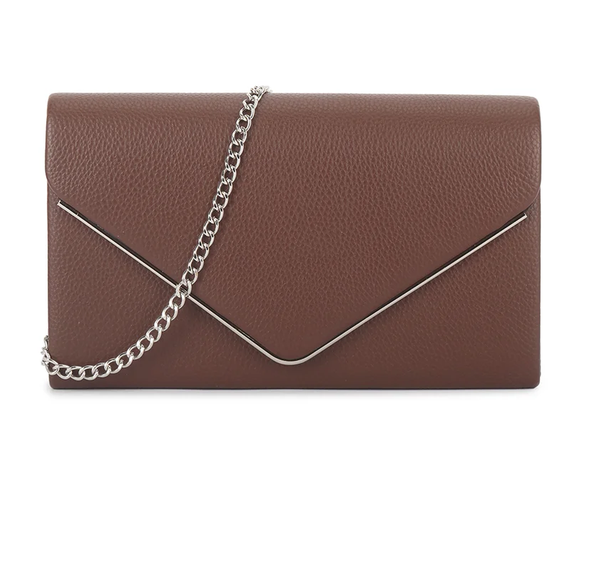 1717 Matt Effect envelope Gold Trim Coffee