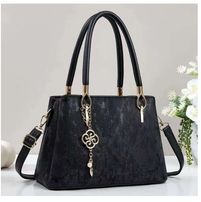 2026 SHEEN LOOK HANDBAG Black