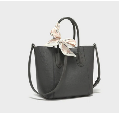 3377 Small Super Cute Tote Bag Grey