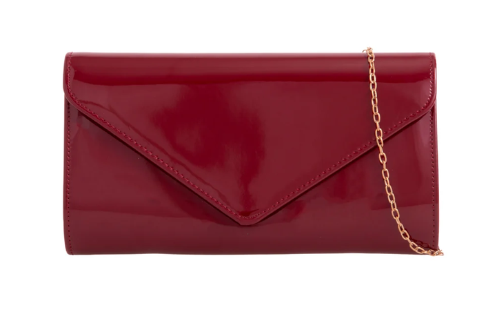 H2570PATENT CLUTCH Burgandy