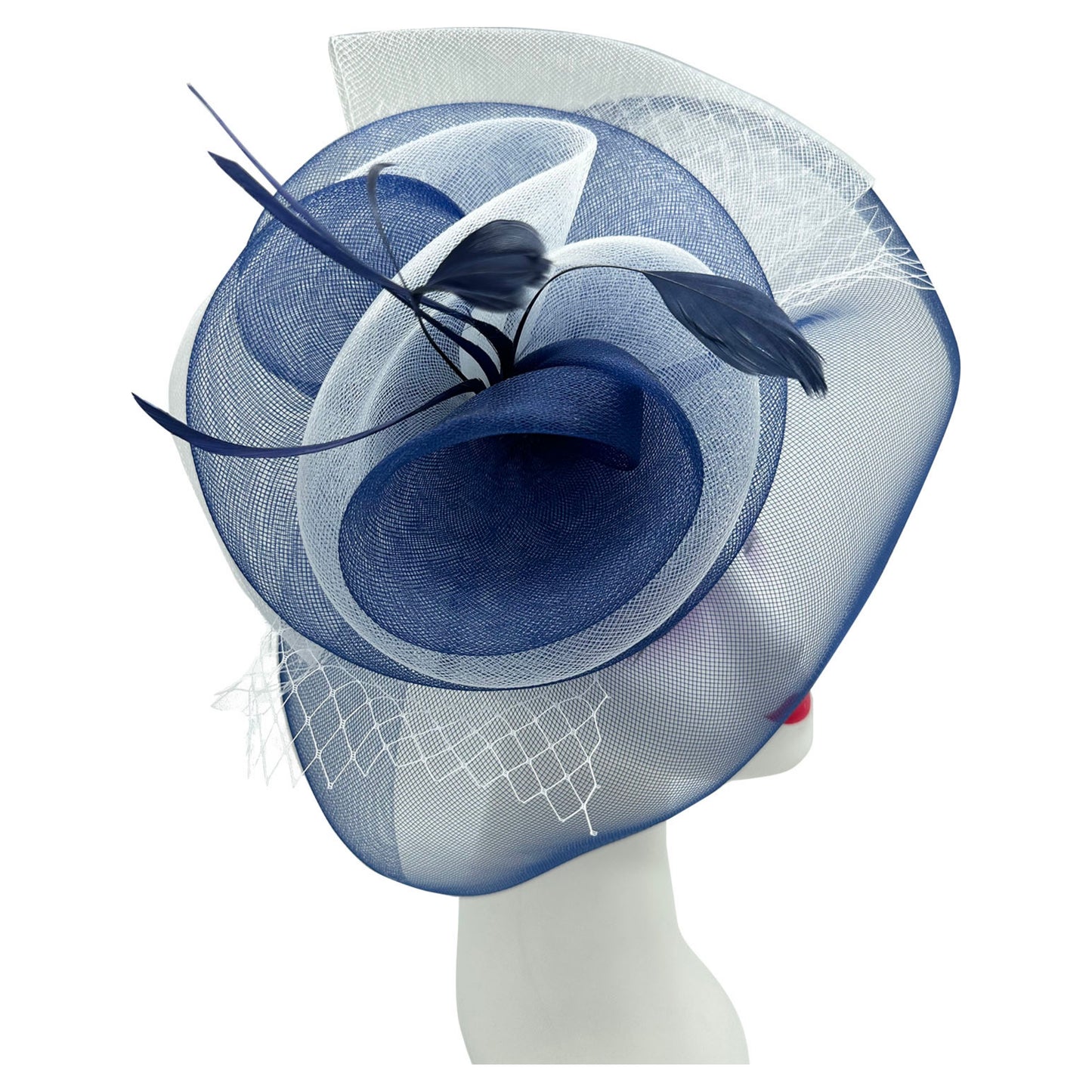 Ft3145 Spiral Twirled Duo Tone Navy/White