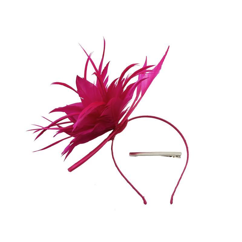 Ft9145b Arrow Headpiece Fushia