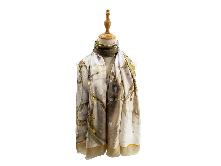 Sf2311-786 Mixed Cotton Watercolour Scar Beige