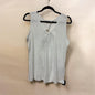 20615610 Sleeveless Vneck Cotton Cream