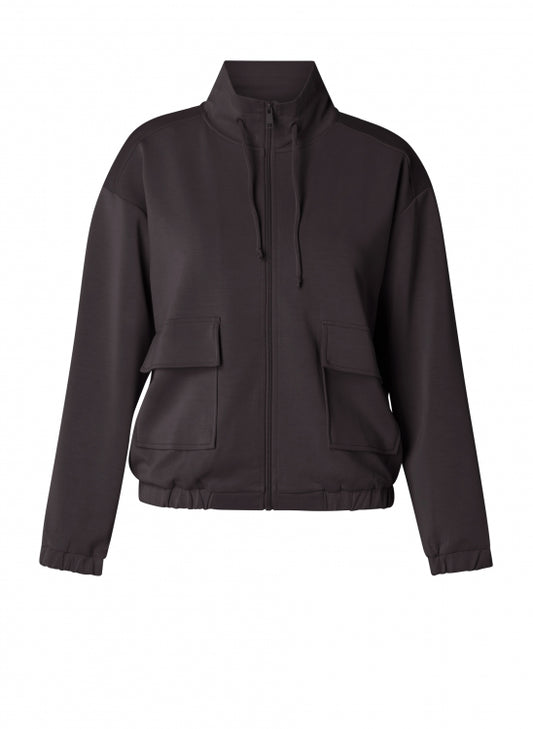 0004888 Oijke Zip Up Short Pocket Jacket Antrasite