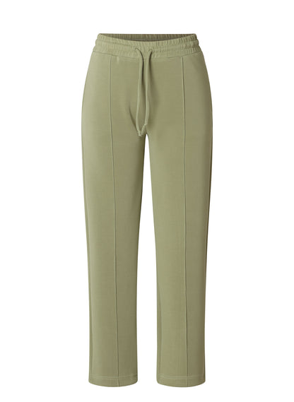 0006194 Oirla Wide Leg Super Soft Trouse Green