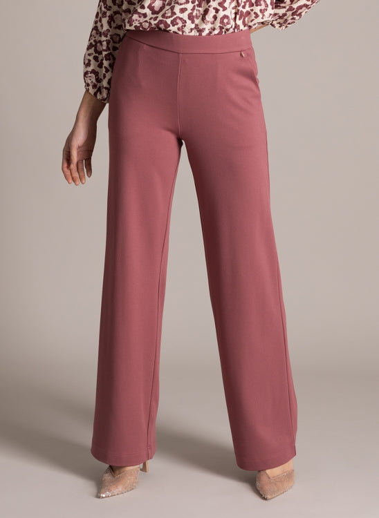 Paloma 6117 Soft Elastic Waist Trousers Plum