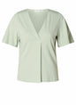 0006362 S/S V-Neck Basic Top Mint
