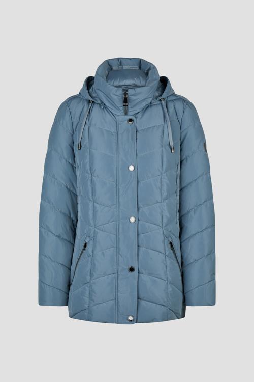 10250062 PUFF STYLE COAT WITH HOOD Powder Blue