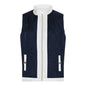 105 385 2 Tone Light Padded Gilet Navy/White