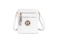 1055 Multi Pocket Cross Body Day Bag White