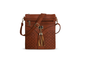 1113 Tassle Front Cross Body Day Bag Tan