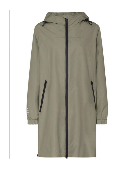 1130/1775 WATERPROOF REFLECTIVE DETAIL COAT Green