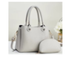 1152 Small 3 Pocket Bag With Makeup Pou Grey