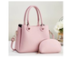 1152 Small 3 Pocket Bag With Makeup Pou Pink