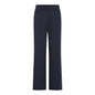 120 890 Wide Leg Pull Up Soft Touch Trs Navy