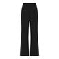 121 856 Straight Leg Elastic Waist Trous Black