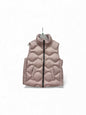 1241 Padded Stand Up Collar Down Mix Gil Rose Pink