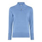 132 171 Roll Neck With Purple Detail Winter Pink