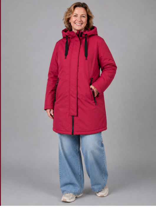 1488 Magic print Raincoat Red