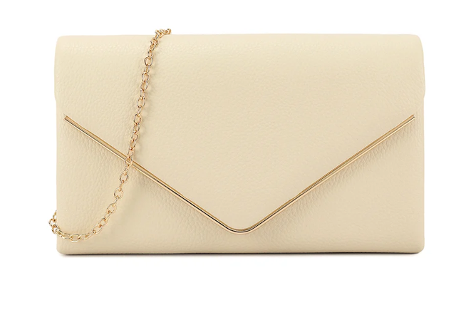 1717 Matt Effect envelope Gold Trim Ivory
