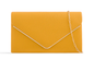 1717 Matt Effectenvelope Gold Trim Mustard