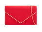 1717 Matt Effectenvelope Gold Trim Red