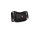 1739 Leather Look Cb Multi Pocket Bag Black