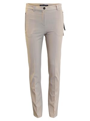 200222 Sara Zip Pocket Slim Leg Trousers Sand