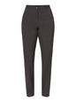 200222 Sara Zip Pocket Slim Leg Trousers Black