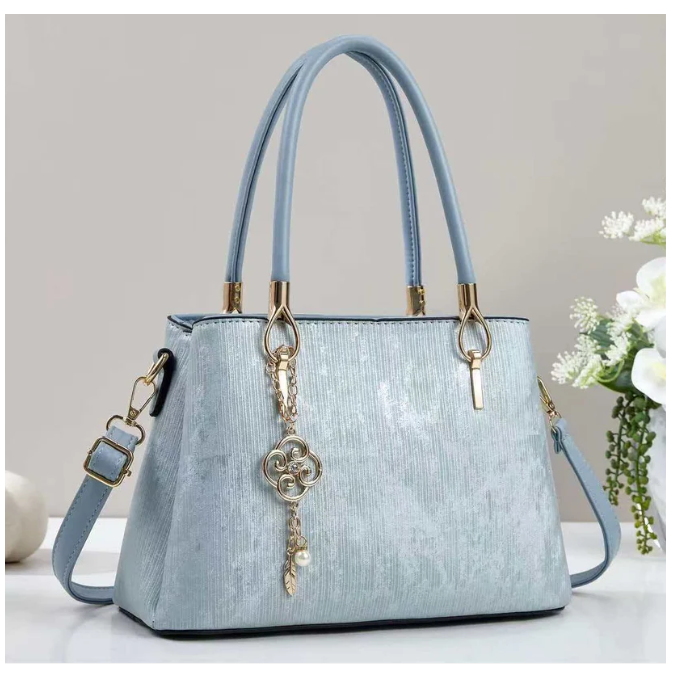 2026 SHEEN LOOK HANDBAG Sky-Blue