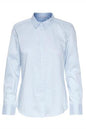 20600181 Stretch Cotton Basic Blouse Blue