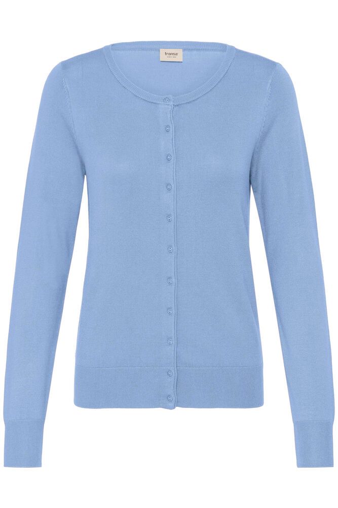 20604187Ss26 Basic O-Neck Fine Knit Card Baby Blue