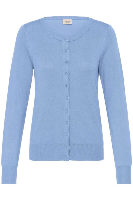 20604187Ss26 Basic O-Neck Fine Knit Card Baby Blue