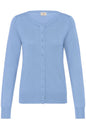 20604187Ss26 Basic O-Neck Fine Knit Card Baby Blue