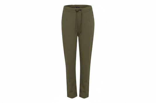 20605622 Stretchy Pull up Tracksuit Trousers Khaki