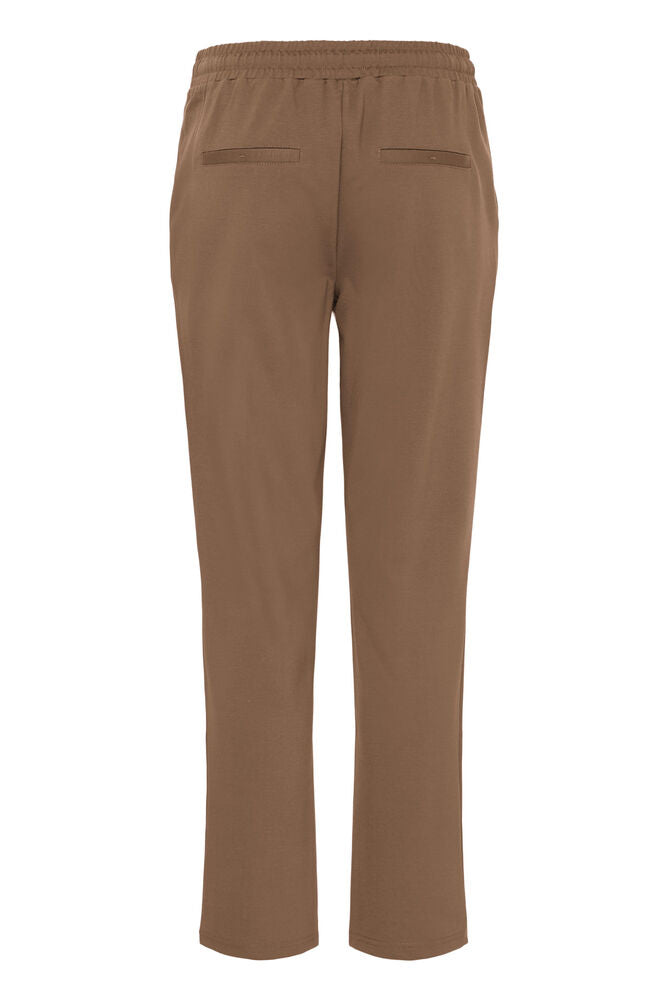 20605622 Stretchy Pull up Tracksuit Trousers Brown