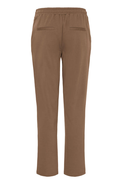20605622 Stretchy Pull up Tracksuit Trousers Brown