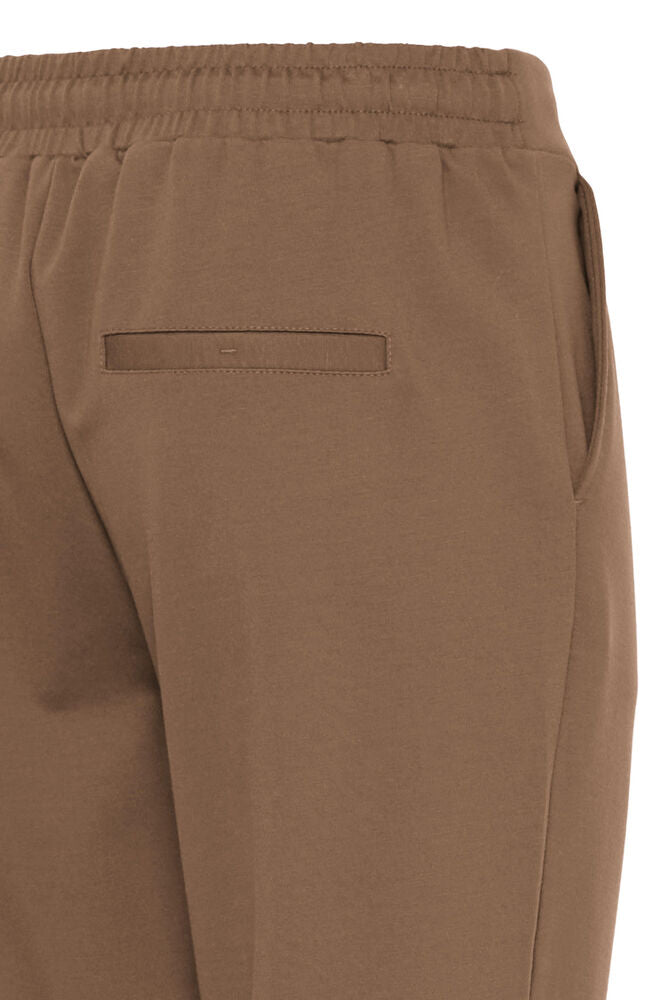 20605622 Stretchy Pull up Tracksuit Trousers Brown