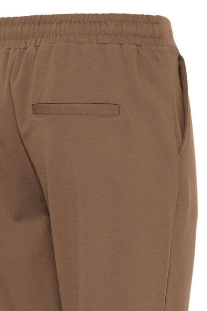 20605622 Stretchy Pull up Tracksuit Trousers Brown
