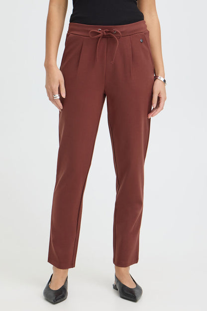 20605622 Stretchy Pull up Tracksuit Trousers Plum