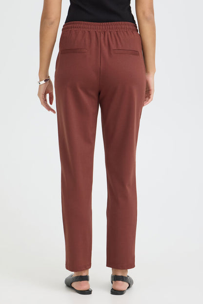 20605622 Stretchy Pull up Tracksuit Trousers Plum