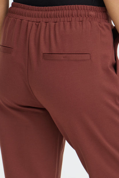 20605622 Stretchy Pull up Tracksuit Trousers Plum