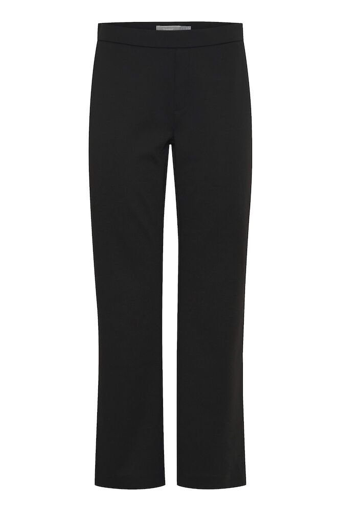 20611825 BOOTCUT HEAVY JERSEY PULL UP TROUSERS Black