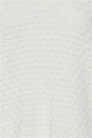 20612459 Chunky V-Neck Jumper Cream