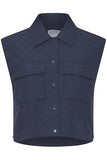 20612889 Short Padded Gilet Navy