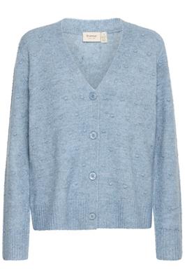 20615148 Soft Bubble Knit Cardigan Sea Blue