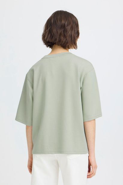 20615492 S/S Super Soft Oversize Top Desert Sage