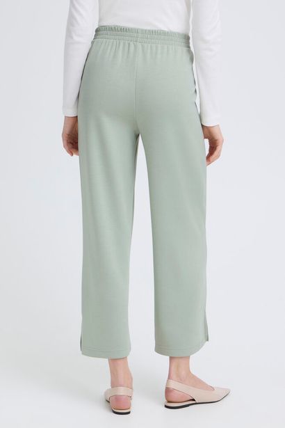 20615493 Super Soft Wide Leg 7/8 Trouser Desert Sage