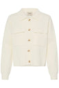 20615499Ss26 Boxy Short Big Pocket Cardi Cream